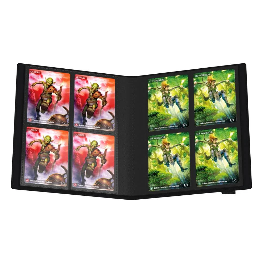 Ultimate Guard Flexxfolio Binder (160 double-sleeved cards) 8-Pocket 70 x 97 mm - Black